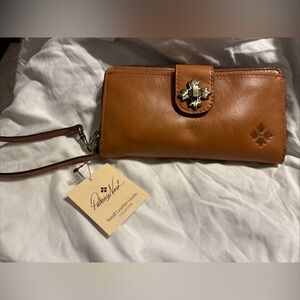 Patricia nash ladies Edeline leather wristlet wallet
